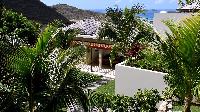 cool garden of Saint Barth Villa Artepea luxury holiday home, vacation rental