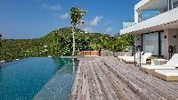 cool infinity pool of Saint Barth Villa Neo luxury holiday home, vacation rental