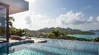 cool swimming pool of Saint Barth Villa Neo luxury holiday home, vacation rental