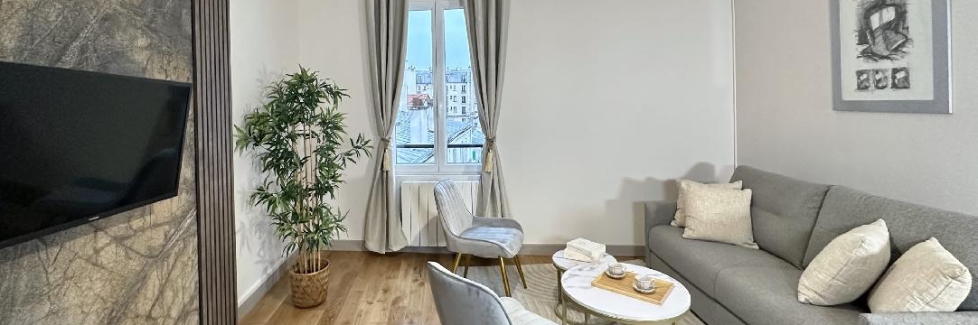 1564: Charming Flat in La Villette