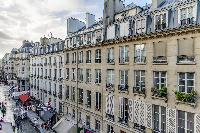 Montorgueil an active neighborhood in central Paris