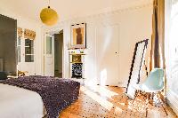 nice bedroom furnishings in République - Voltaire luxury apartment