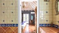 cool bathroom in Saint Barth Villa Pasha luxury holiday home, vacation rental