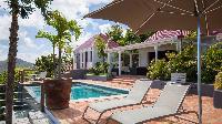 cool swimming pool of Saint Barth Villa Pasha luxury holiday home, vacation rental