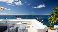 cool terrace of Saint Barth Villa Mauresque luxury holiday home, vacation rental