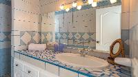 clean lavatory in Saint Barth Villa Bungalow Hansen 2 luxury holiday home, vacation rental