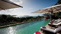awesome pool of Saint Barth Villa Cumulus luxury holiday home, vacation rental
