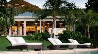 cool poolside of Saint Barth Villa Cumulus luxury holiday home, vacation rental