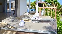 cool balcony of Saint Barth Villa - Bel Ombre luxury holiday home, vacation rental