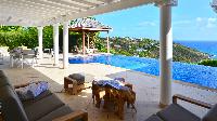 cool cabana of Saint Barth Villa - Bel Ombre luxury holiday home, vacation rental
