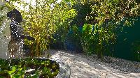 lush garden of Saint Barth Villa - Bel Ombre luxury holiday home, vacation rental