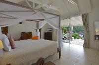 clean bedroom linens in Saint Barth Villa Petit Saint Louis luxury holiday home, vacation rental