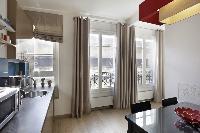 delightful dining area in Marais - Saint Claude luxury apartment