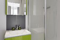 fresh and clean toilet and bath in Marais - Saint Claude luxury apartment