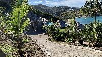 lush surroundings of Saint Barth Villa Lagon Rose luxury holiday home, vacation rental