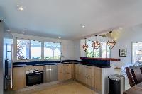 cool kitchen of Saint Barth Villa Lagon Rose luxury holiday home, vacation rental