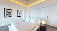 fresh bed sheets in Saint Barth Villa Romane luxury holiday home, vacation rental