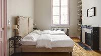 clean linens in Saint Germain des Pres Odeon luxury apartment, holiday home, vacation rental