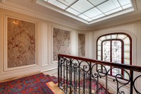 elegant stairs  in a 2-bedroom Paris luxury apartment