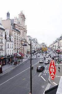 street view from a Paris luxury apartment