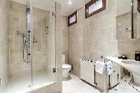 clean and fresh bathroom in Trocadéro - Poincaré 3 Bedrooms II luxury apartment