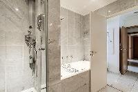 nice and neat toilet and bath in Trocadéro - Poincaré 3 Bedrooms II luxury apartment