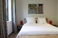 neat and nice bedroom linens in Cannes - Les Moufflets luxury apartment