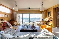 beautiful sea view from Brittany - Luxury Sailor House living room